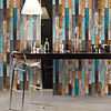 Simulation Waterproof And Wear-resistant Pvc Thick Pine Pattern Wall Stickers Floor Stickers