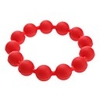 Single Candy Color Silicon Big Beads Bracelet