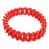 Single Candy Color Silicon Rubber Chain Bracelet