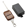 Single Channel Remote Control Switch Receiver and Walnut Transmitter