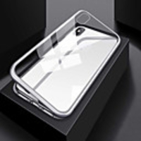 Single-sided Magnetic Phone Case For Huawei P20 / Huawei P20 Pro / Huawei P20 lite Transparent / Magnetic Full Body Cases Solid Colored / Transparent Aluminium
