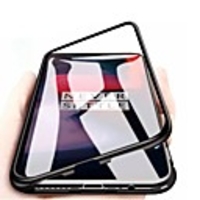 Single-sided Magnetic Phone Case For Motorola G8 PLAY / G8 PLUS / G7 Play Dustproof / Mirror / Ultra-thin Full Body Cases Transparent Tempered Metal Magnetic Case For Moto E6 play/E6 plus /G6 Play