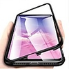Single-sided Magnetic Phone Case For Samsung Galaxy Note 9 / Note 8 Shockproof / Ultra-thin / Transparent Full Body Cases Solid Colored Hard Tempered Glass