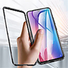 Single-sided Magnetic Phone Case For Xiaomi Pocophone F1 / Xiaomi Mi 8 / Xiaomi Mi 8 SE Magnetic Back Cover Solid Colored Hard Tempered Glass