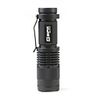 SIPIK SK68 Cree Q3-WC 120-Lumen Convex Lens LED Flashlight - Black (1 AA/1 14500)