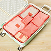 Six-piece Suit Travel Luggage Organizer / Packing Organizer Travel Kit Large Capacity Portable Dust Proof for Net Nylon All Unisex Traveling Travel 37.52712 cm / Accessories Bag / Shoes Bag