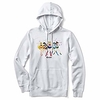 skateboards pullover hoody sailor moon ginza scouts white size xl miniinthebox