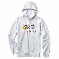 skateboards pullover hoody sailor moon ginza scouts white size xl miniinthebox
