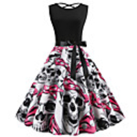 Skeleton / Skull Dress Adults Women