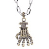 Skeleton Hand Alloy Necklace
