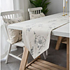 Sketch Flower Table Runner American Country Holiday Gift Tea Table Cloth Tv Cabinet Bed Flag