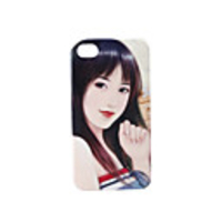 Sketch Style Protection Case for iPhone 4