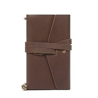 Sketchbook Notebook Plain A5 5.8×8.3 Inch Retro Leather Hardcover Mini 96 Pages Notebook for School miniinthebox
