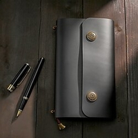 Sketchbook Notebook Plain A5 5.8×8.3 Inch Retro Leather Hardcover Mini 96 Pages Notebook for School miniinthebox