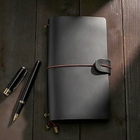 Sketchbook Notebook Plain A5 5.8×8.3 Inch Retro Leather Hardcover Mini 96 Pages Notebook for School miniinthebox
