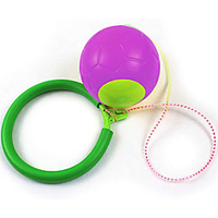 Skip Ball - Jumping Toy Swing Balls - Great Fitness Game for Men and Women Old and Young miniinthebox