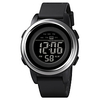 SKMEI Unisex Digital Watch Quartz Modern Style Sporty Outdoor Military Digital Black Green Black / White / One Year / Silicone / Calendar / date / day / Chronograph / Stopwatch