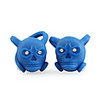 Skull Heads Safty Rear Light(blue)