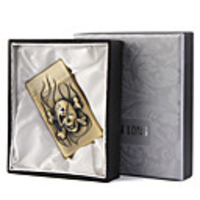 Skull Pattern Ignition Switch Style Windproof Lighter