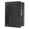Skull Pattern PU Leather Case with Stand for iPad 2 (Black)