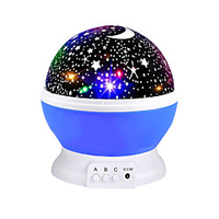 Sky Projector Star Moon Galaxy Night Light For Children Kids Bedroom Decor Projector Rotating Nursery Night Light LED Baby Lamp Gifts miniinthebox