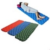 Sleeping Pad Inflatable Sleeping Pad Air Mattress Bed Outdoor Camping Portable Lightweight 3D Pad TPU Nylon Climbing Beach Camping / Hiking / Caving for 1 person All Seasons Orange Army Green Blue