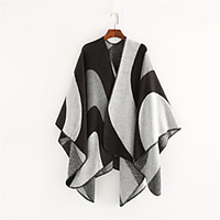 Sleeveless Artistic / Retro / Shawls Imitation Cashmere Party / Party / Evening Shawl Wrap / Women