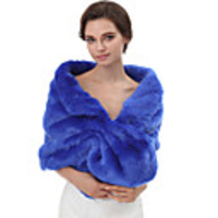 Sleeveless Capelets Faux Fur Wedding / Party / Evening Women