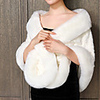 Sleeveless Capes Acrylic / Wool Blends Wedding / Party / Evening Shawl Wrap With Solid