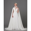 Sleeveless Capes Chiffon Wedding / Party / Evening Women