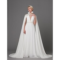 Sleeveless Capes Chiffon Wedding / Party / Evening Women