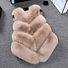 Sleeveless Coats / Jackets Faux Fur Party / Evening Women