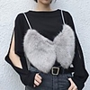 Sleeveless Coats / Jackets Faux Fur Party / Evening Women