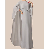 Sleeveless Elegant Chiffon Wedding Party Women