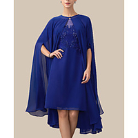 Sleeveless Elegant Chiffon Wedding Party Women