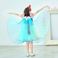 Sleeveless Glitters / Cute Organza Special Occasion / Party / Evening Shawl Wrap / Kids