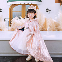 Sleeveless Pure / Cute POLY Party / Evening / Birthday Shawl Wrap / Kids