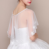 Sleeveless Shawls / Bridal Chinlon Wedding / Party / Evening Shawl Wrap / Women