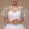 Sleeveless Shawls / Bridal Chinlon Wedding / Party / Evening Shawl Wrap / Women