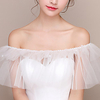 Sleeveless Shawls / Bridal Chinlon Wedding / Party / Evening Shawl Wrap / Women