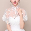 Sleeveless Shawls / Bridal Chinlon Wedding / Party / Evening Shawl Wrap / Women