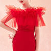 Sleeveless Shawls / Bridal Chinlon Wedding / Special Occasion Shawl Wrap / Women