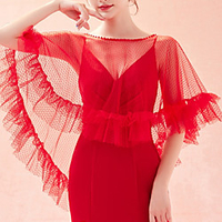 Sleeveless Shawls / Bridal Chinlon Wedding / Special Occasion Shawl Wrap / Women