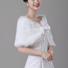 Sleeveless Shawls / Bridal Faux Fur Wedding / Party / Evening Shawl Wrap / Women