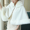 Sleeveless Shawls / Bridal Faux Fur Wedding / Party / Evening Shawl Wrap / Women