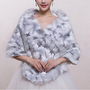 Sleeveless Shawls / Bridal Faux Fur Wedding / Party / Evening Shawl Wrap / Women