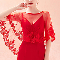 Sleeveless Shawls / Bridal Lace Wedding / Special Occasion Shawl Wrap / Women