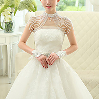 Sleeveless Shawls / Bridal Polyester / Rayon(T / R) Wedding / Party / Evening Shawl Wrap / Women