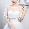 Sleeveless Shawls / Bridal Tulle Wedding / Party / Evening Shawl Wrap / Women