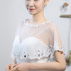 Sleeveless Shawls / Bridal Tulle Wedding / Party / Evening Shawl Wrap / Women